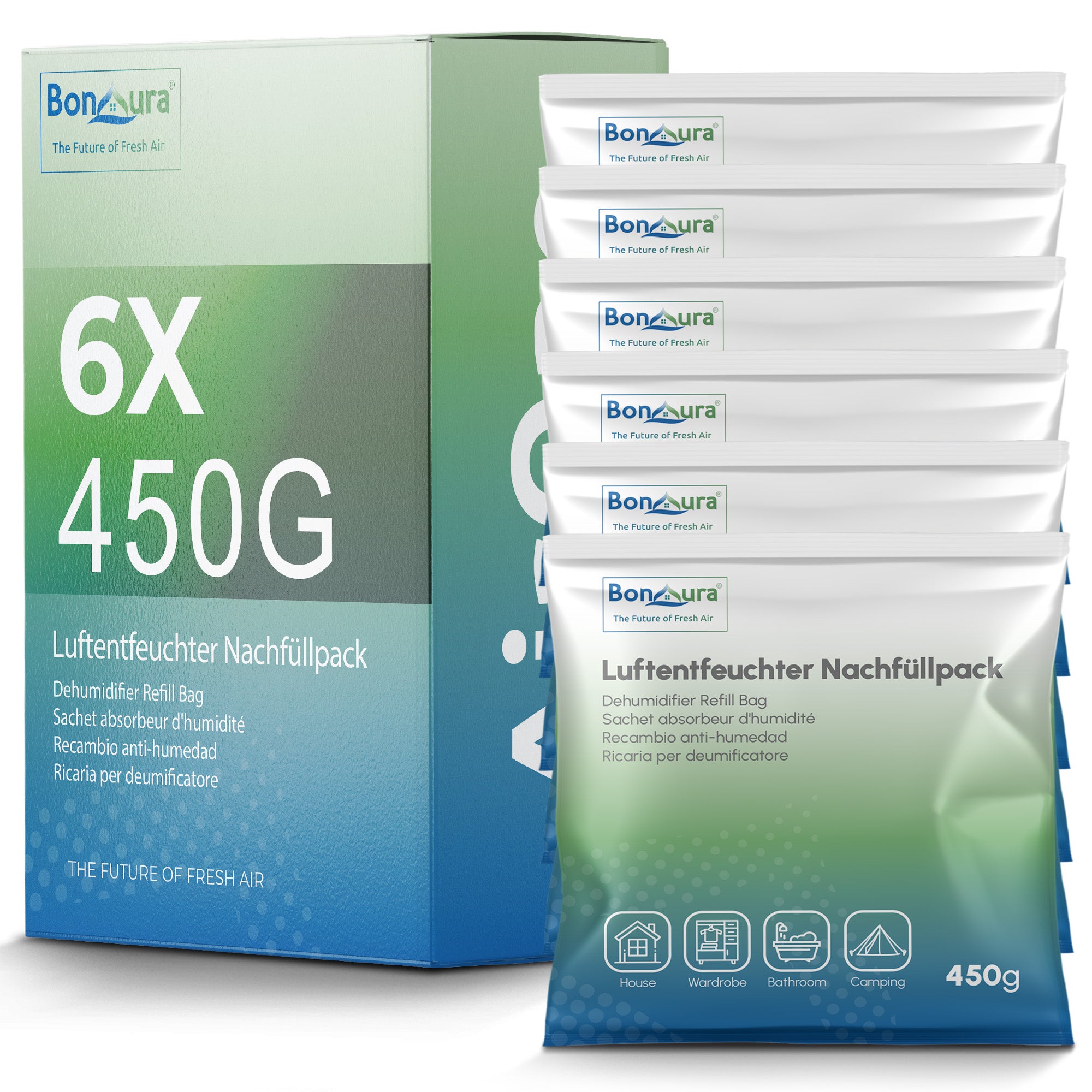 AirOne Lite Luftentfeuchter Granulat 450g