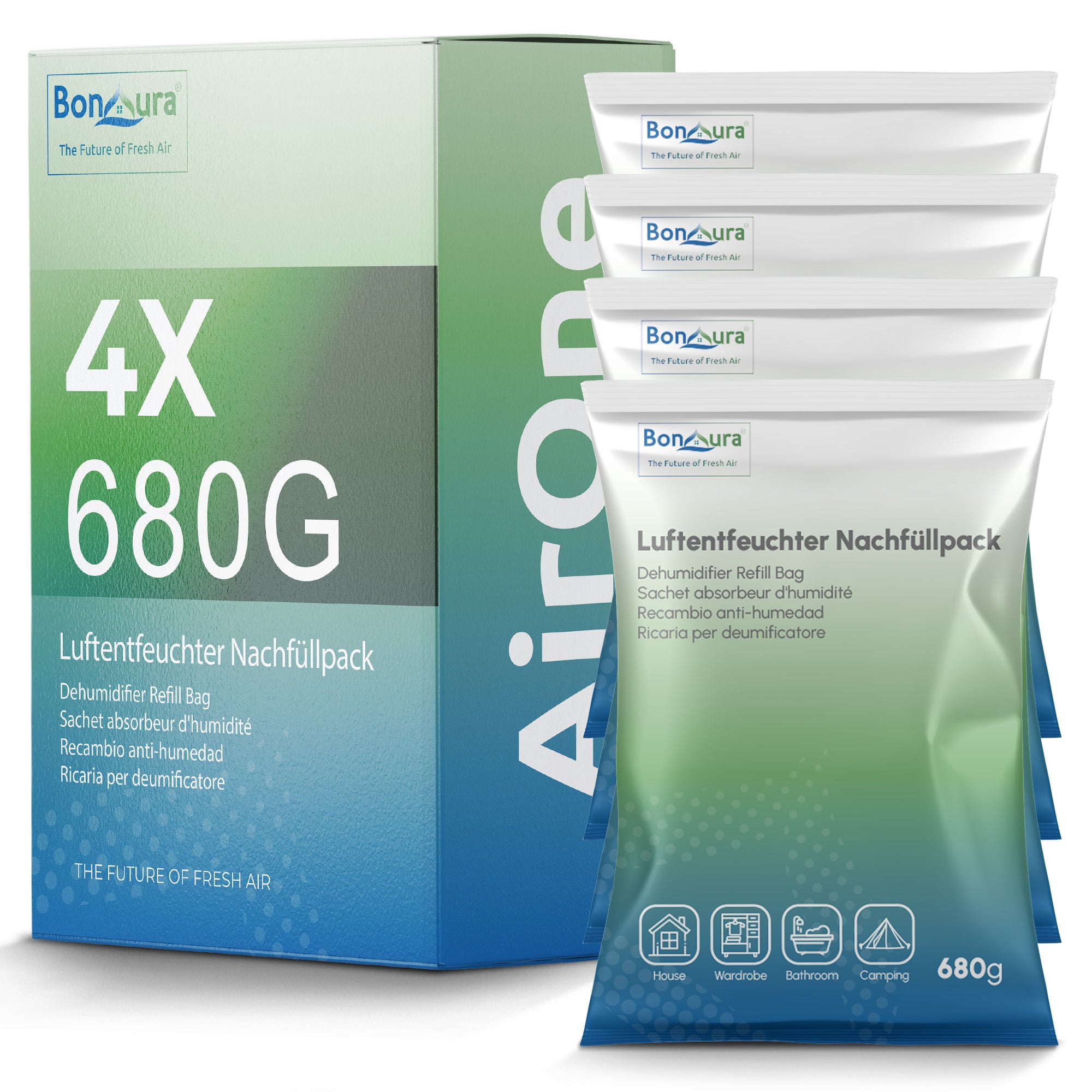 AirOne Luftentfeuchter Granulat 680g