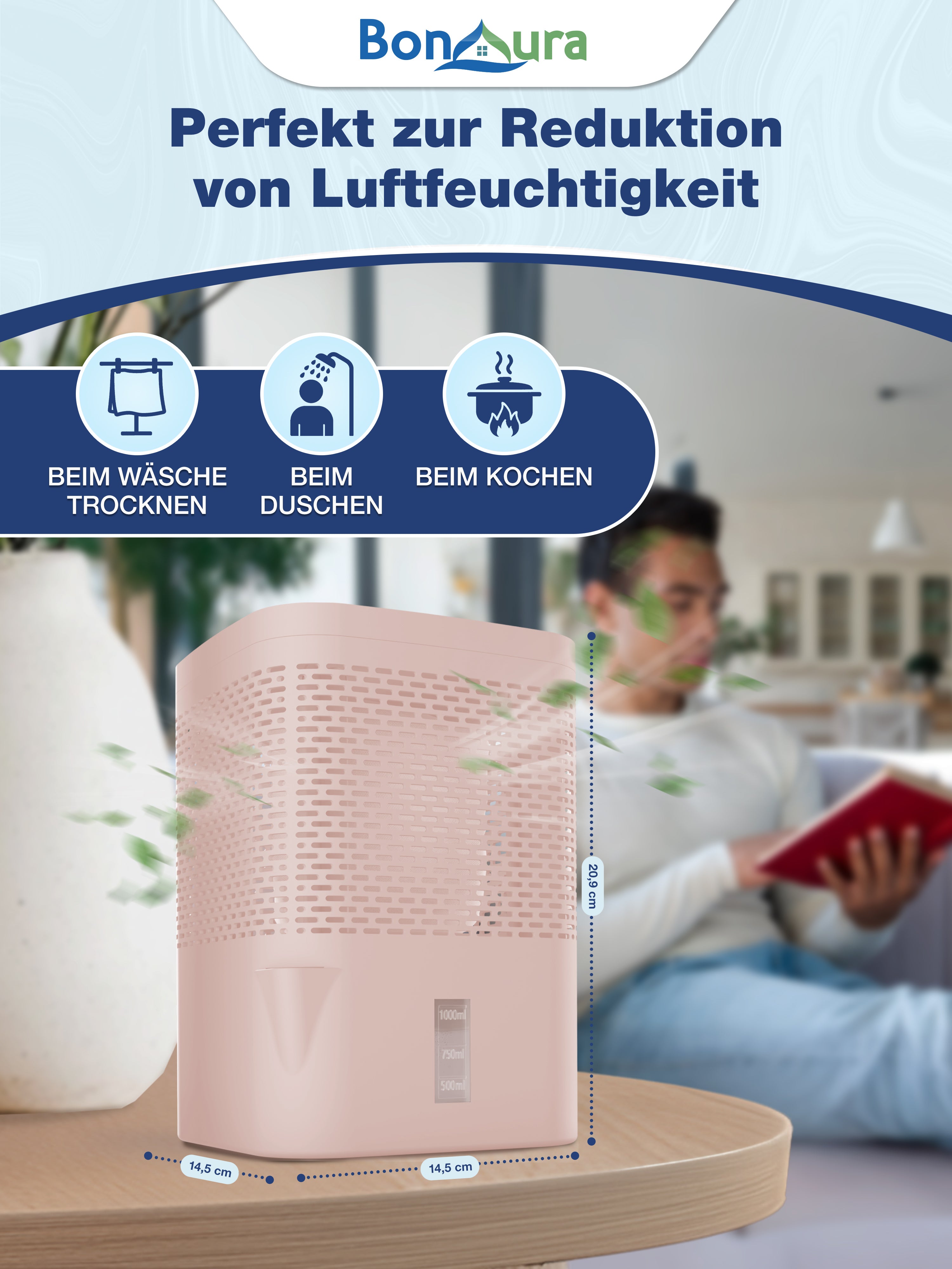 AirOne Luftentfeuchter ohne Strom bis 23m²