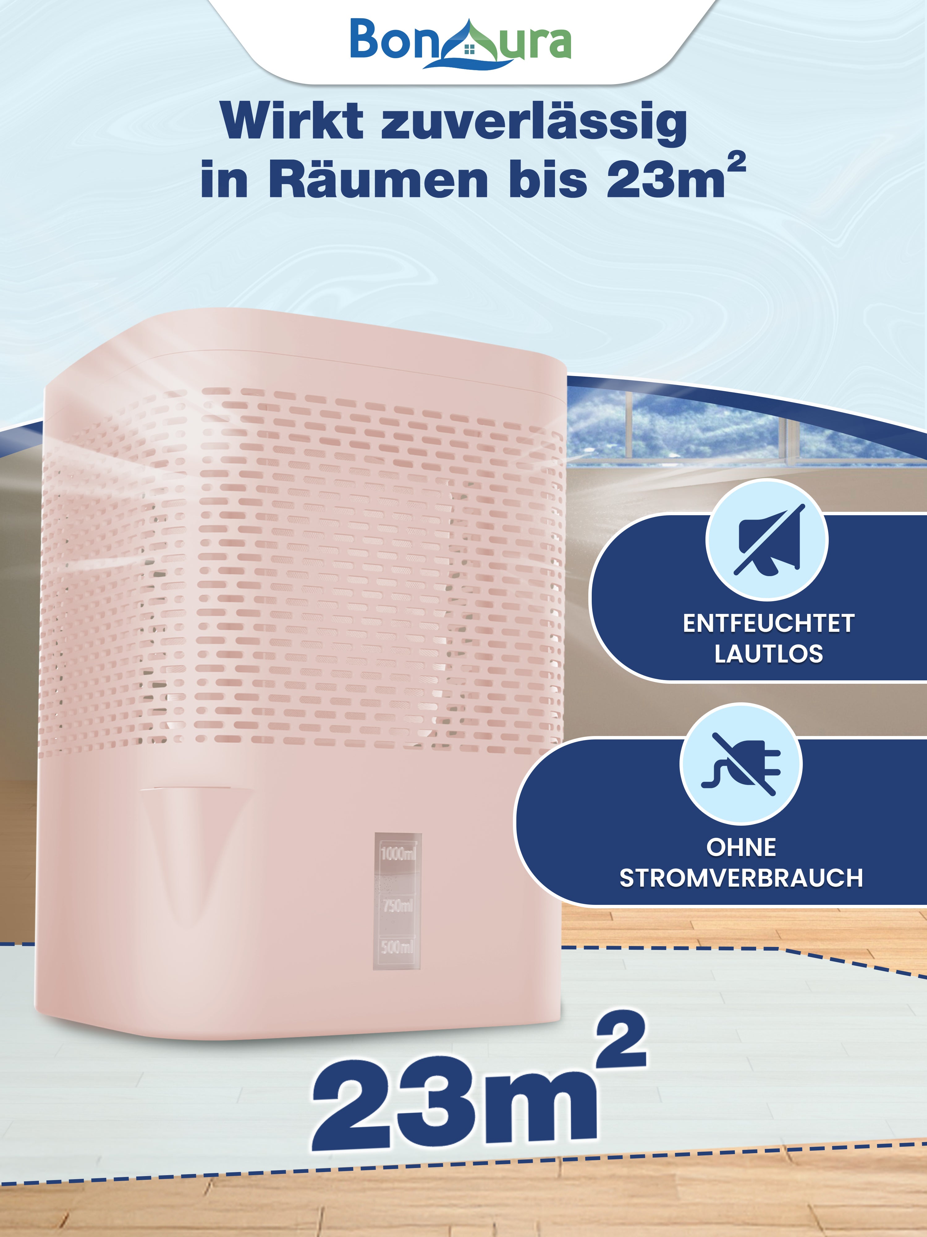 AirOne Luftentfeuchter ohne Strom bis 23m²