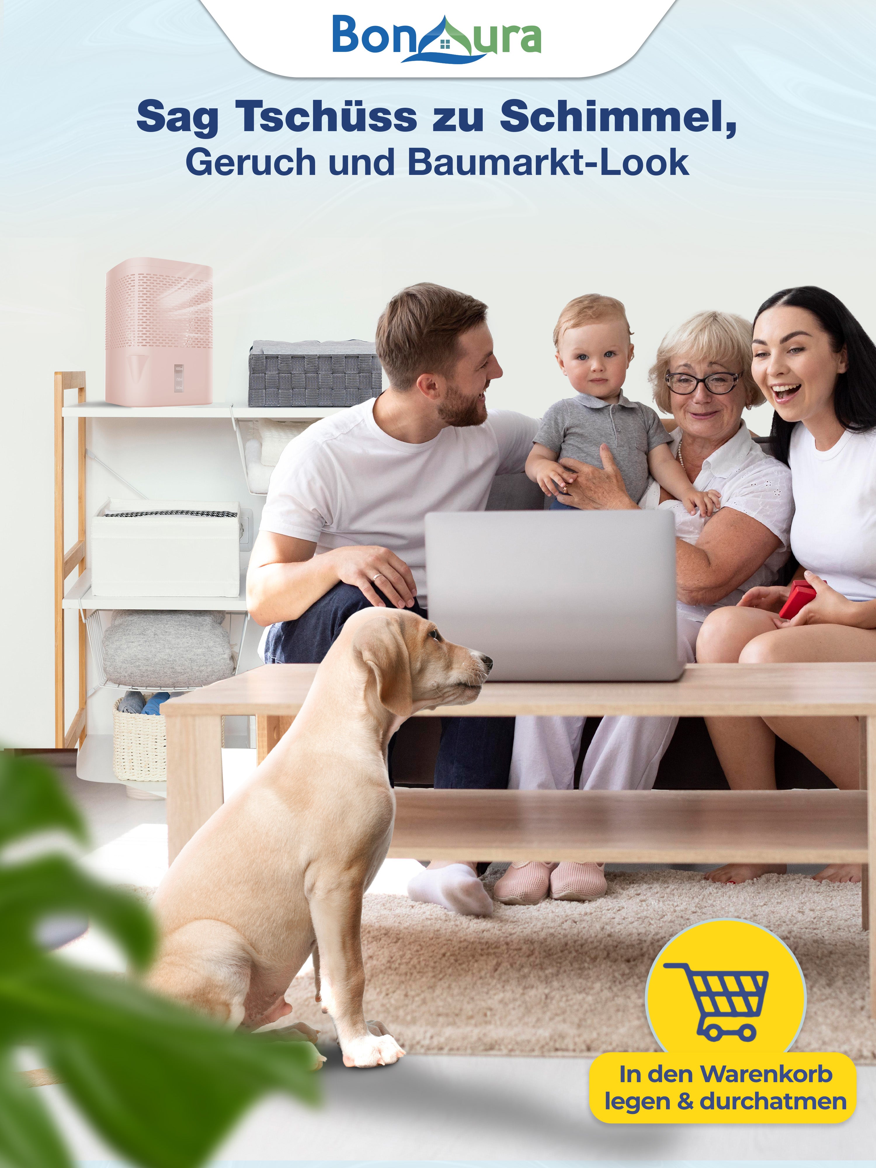 AirOne Luftentfeuchter ohne Strom bis 23m²