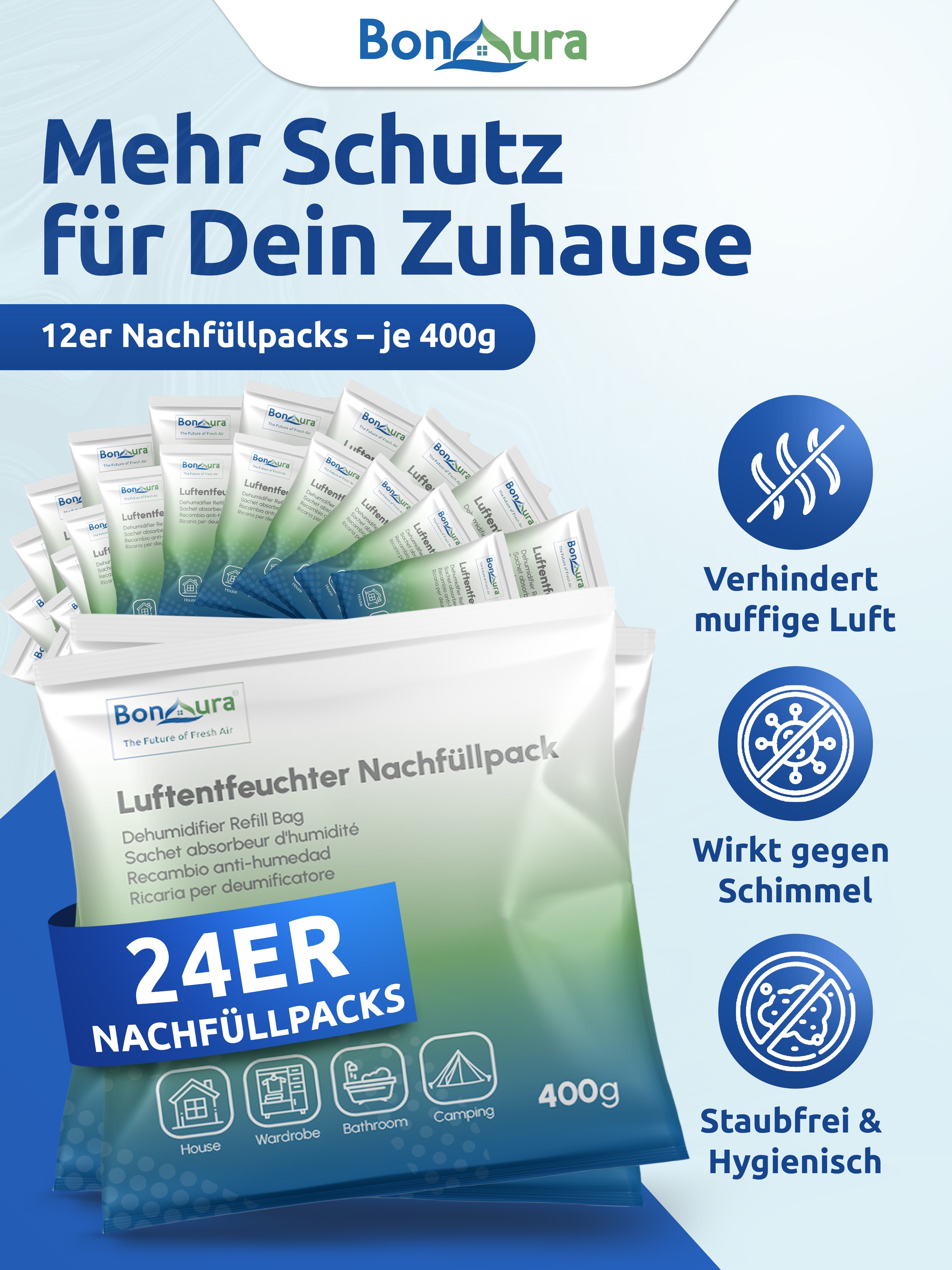 AirOne Select Luftentfeuchter Granulat 400g