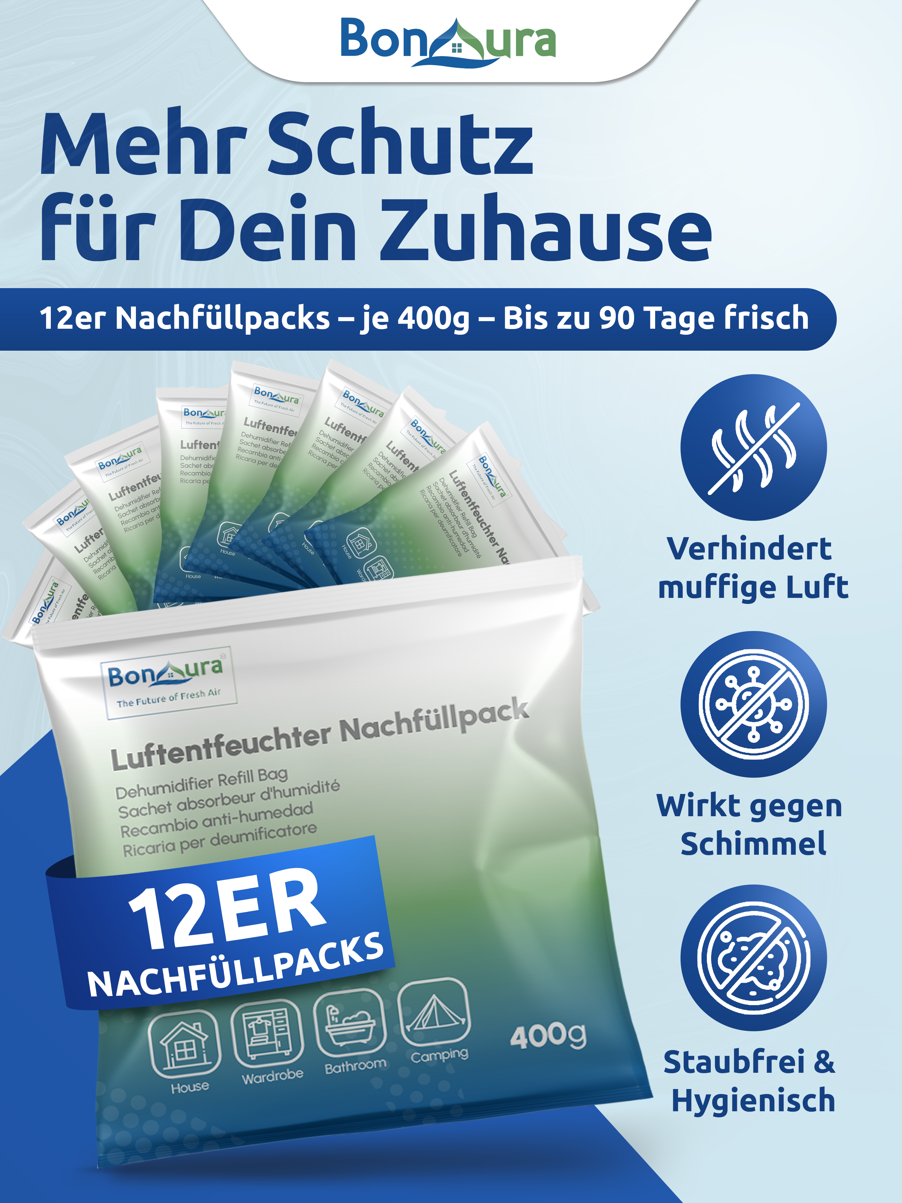 AirOne Select Luftentfeuchter Granulat 400g