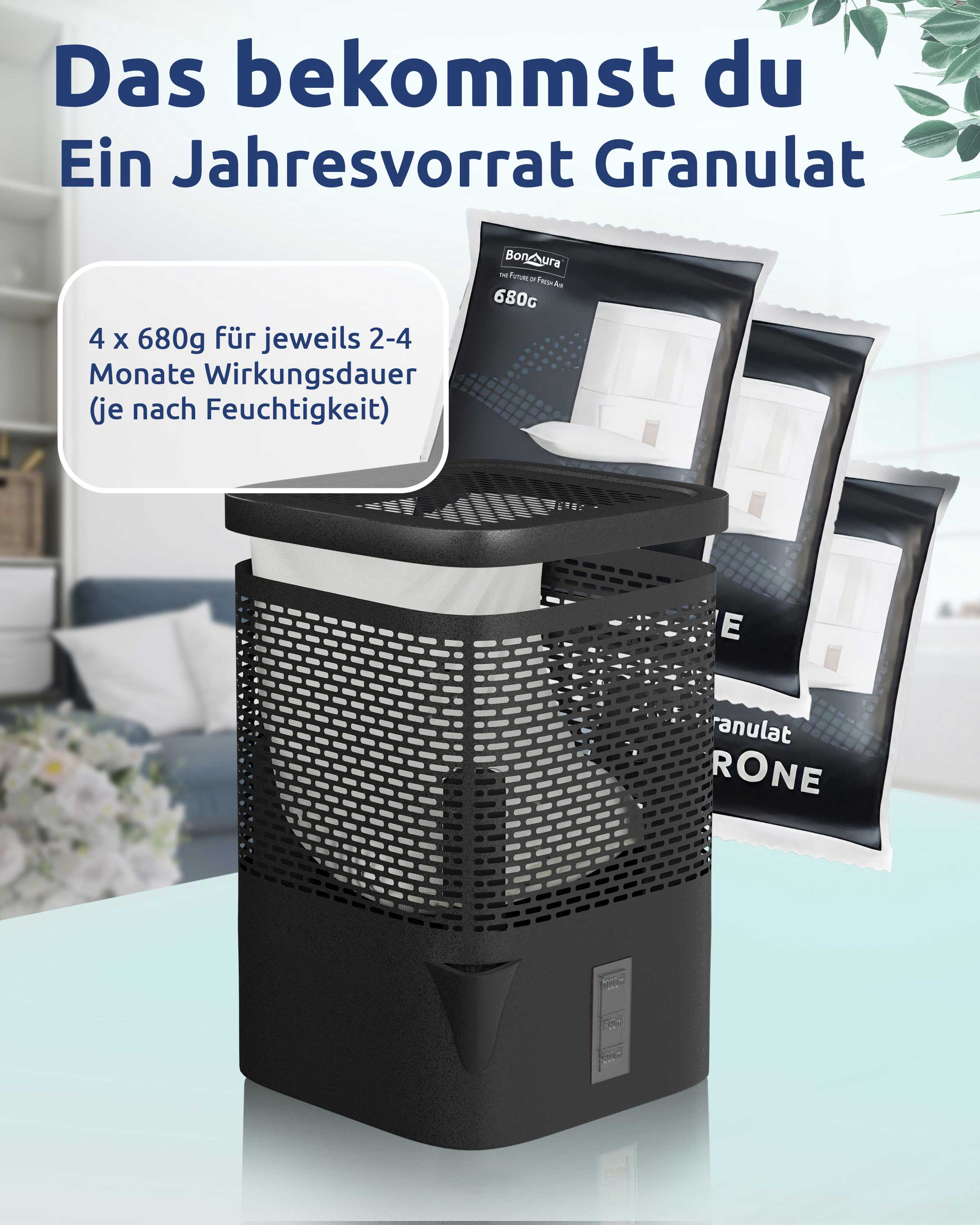 AirOne Luftentfeuchter Granulat 680g