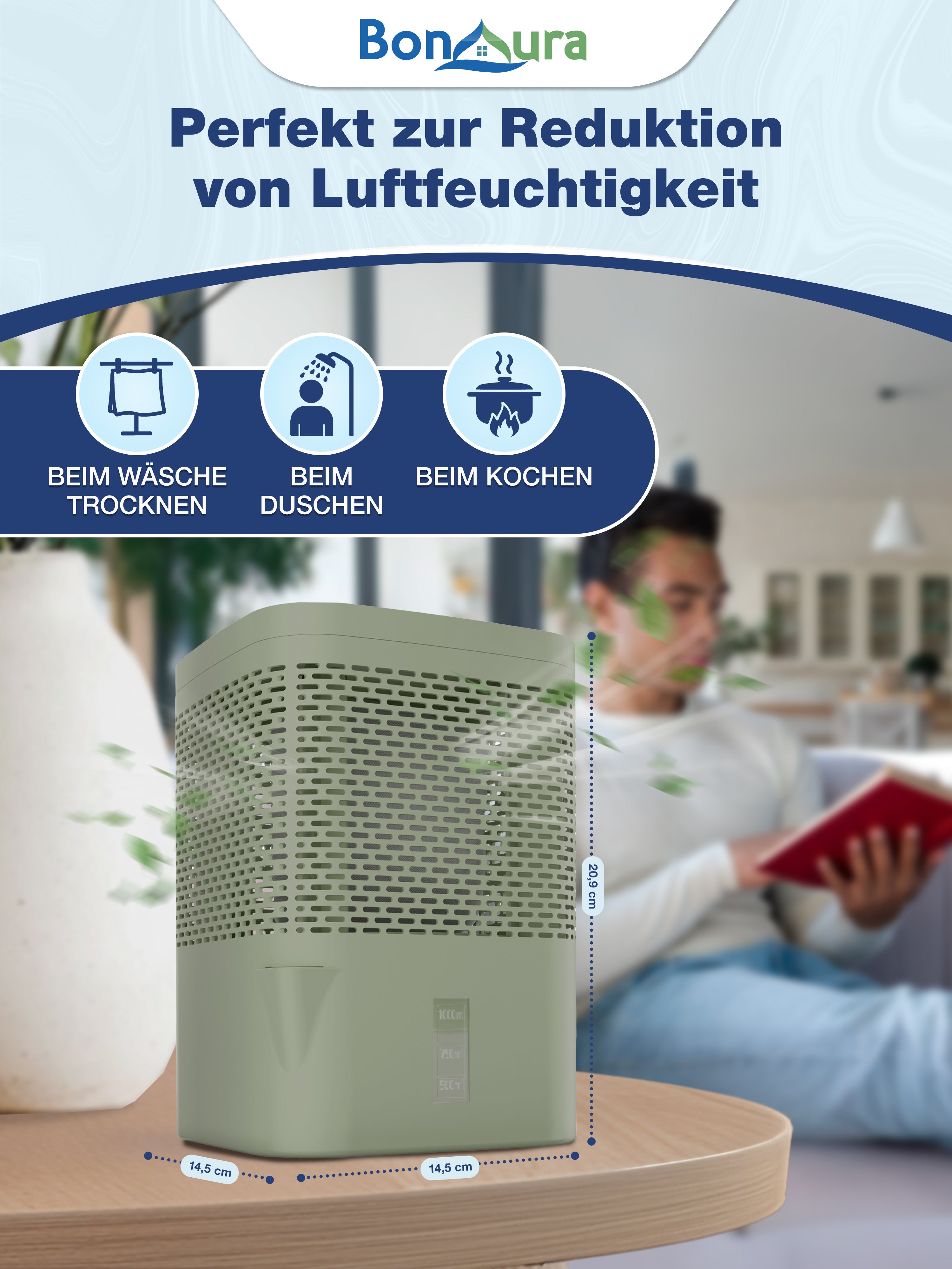 AirOne Luftentfeuchter ohne Strom bis 23m²