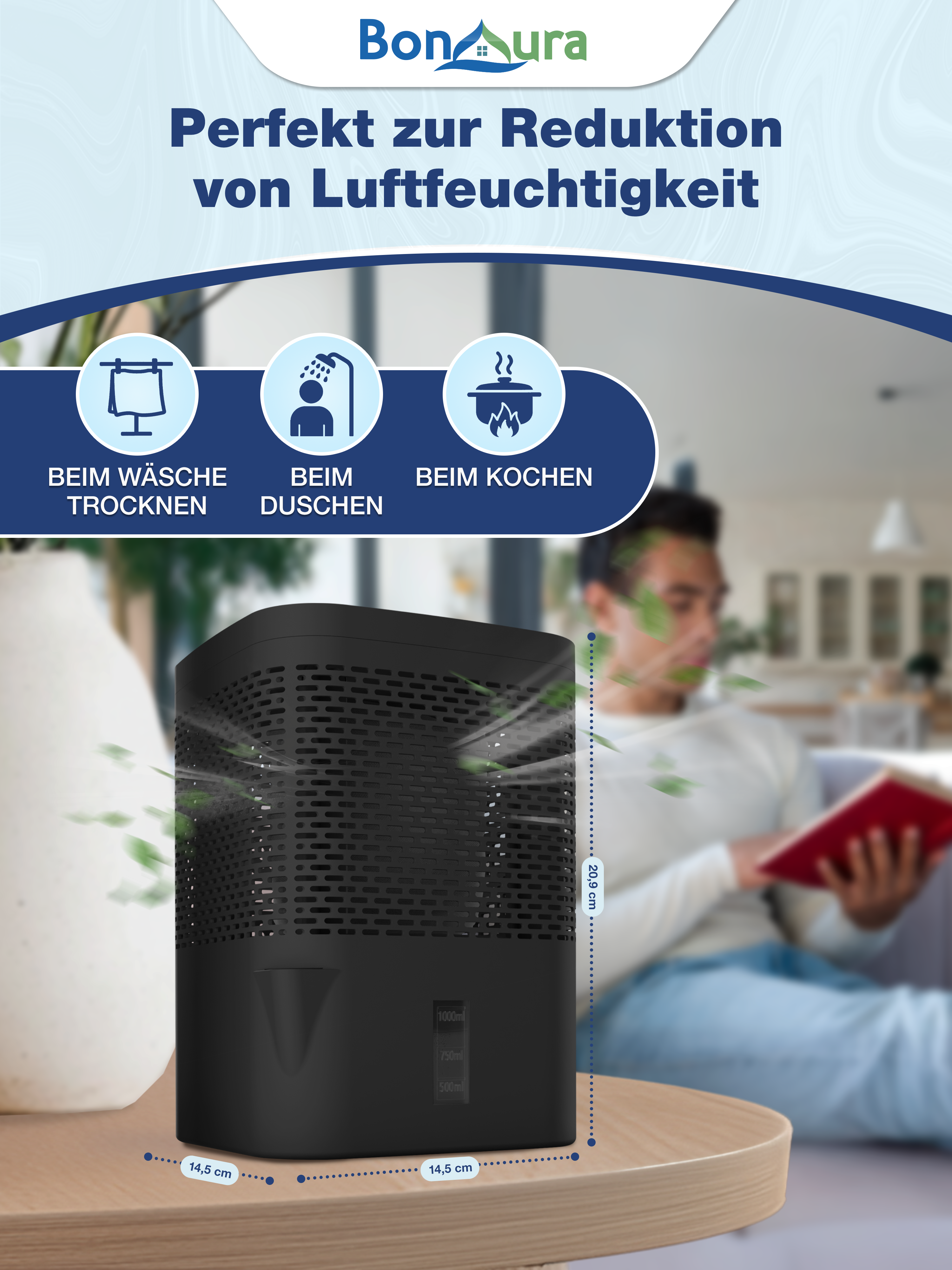 AirOne Luftentfeuchter ohne Strom bis 23m²