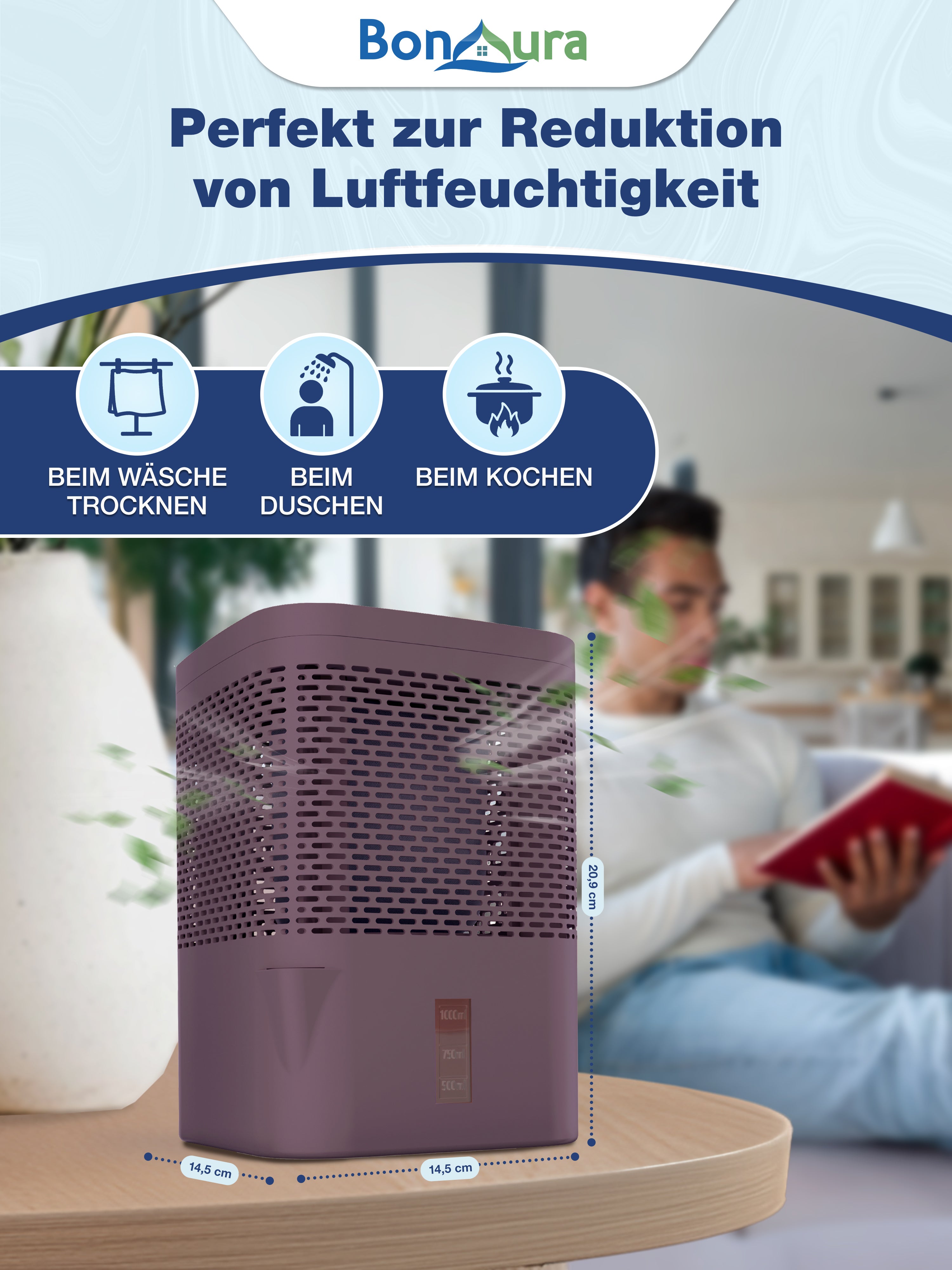 AirOne Luftentfeuchter ohne Strom bis 23m²