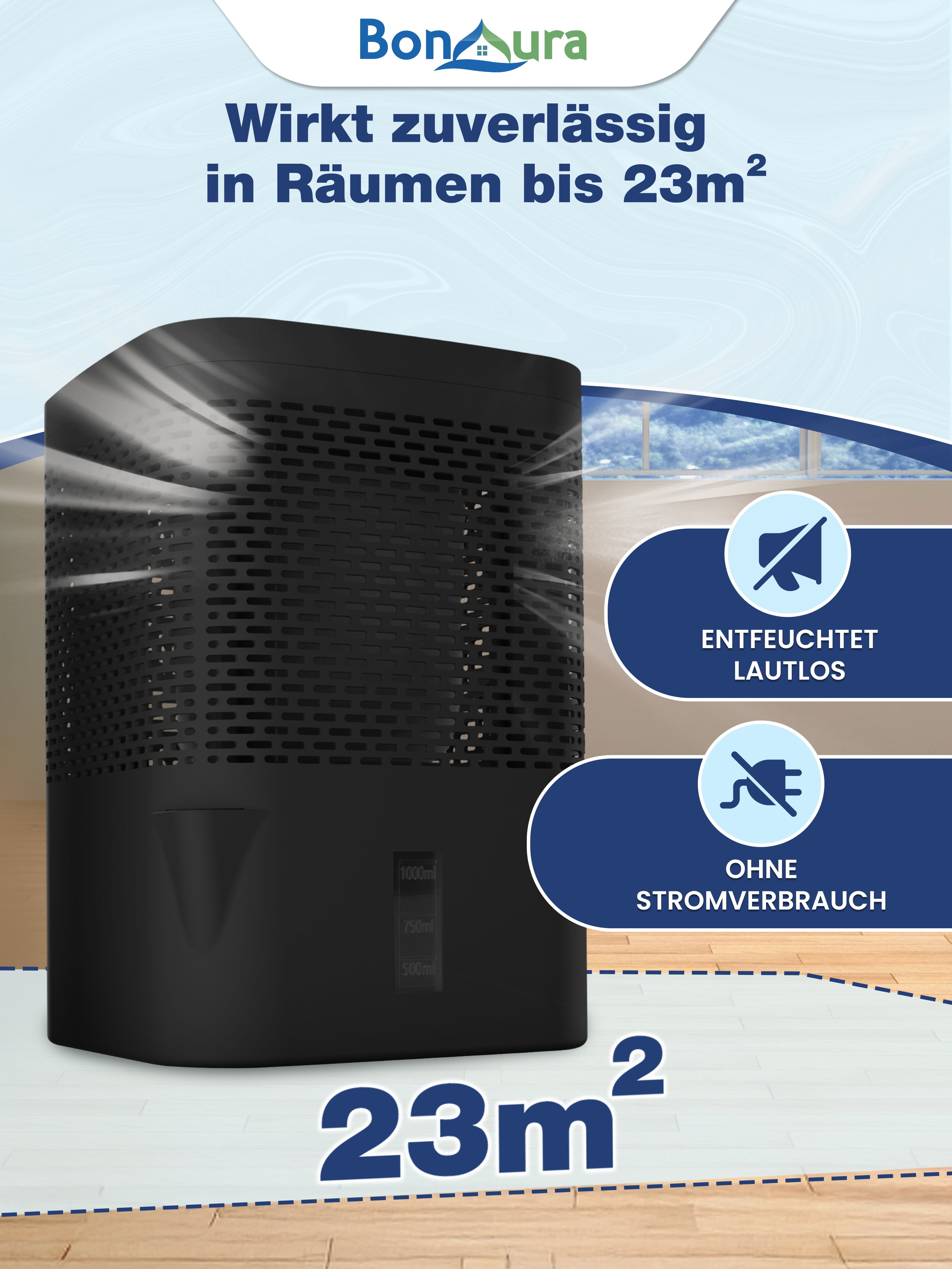 AirOne Luftentfeuchter ohne Strom bis 23m²