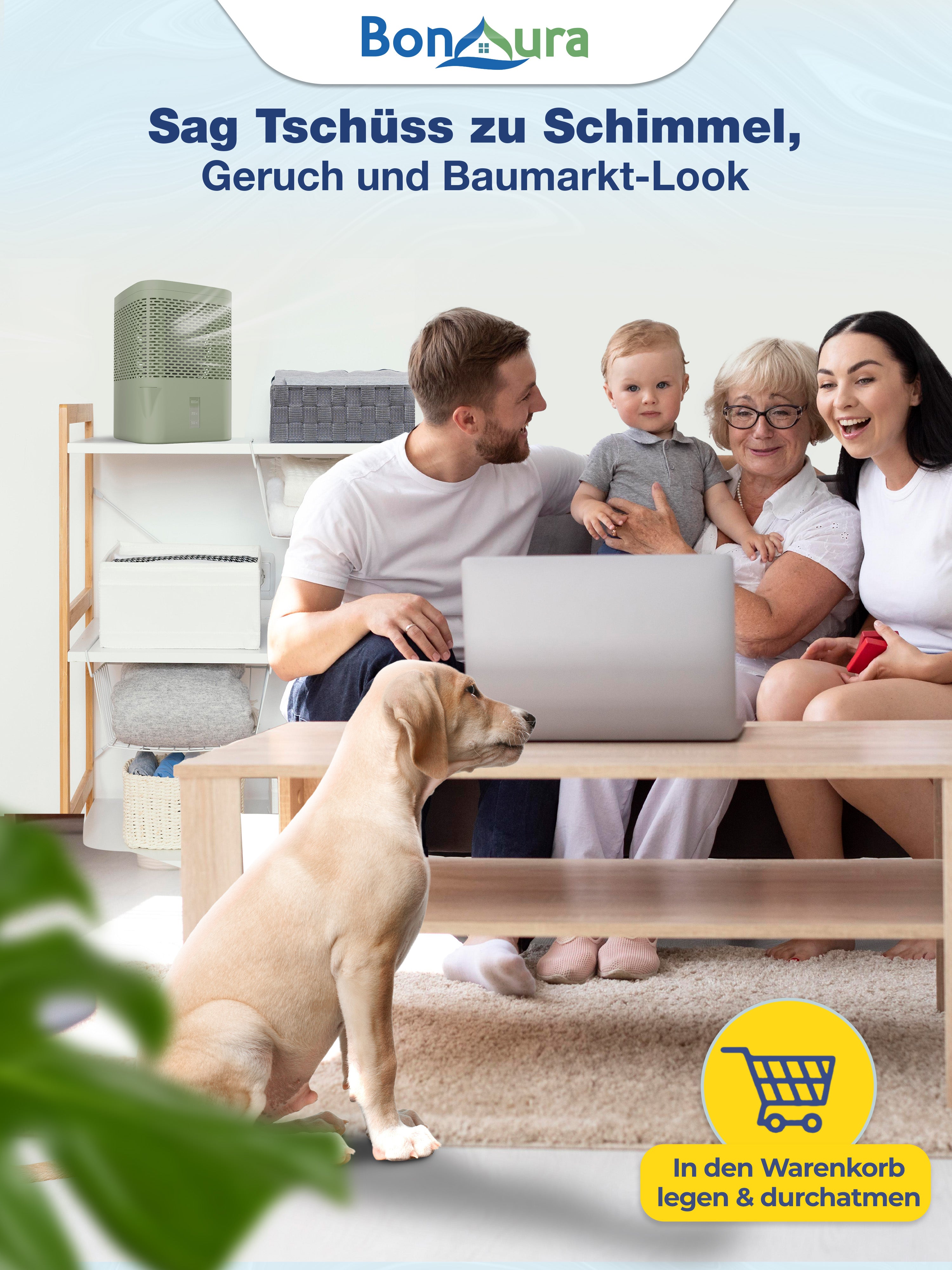 AirOne Luftentfeuchter ohne Strom bis 23m²