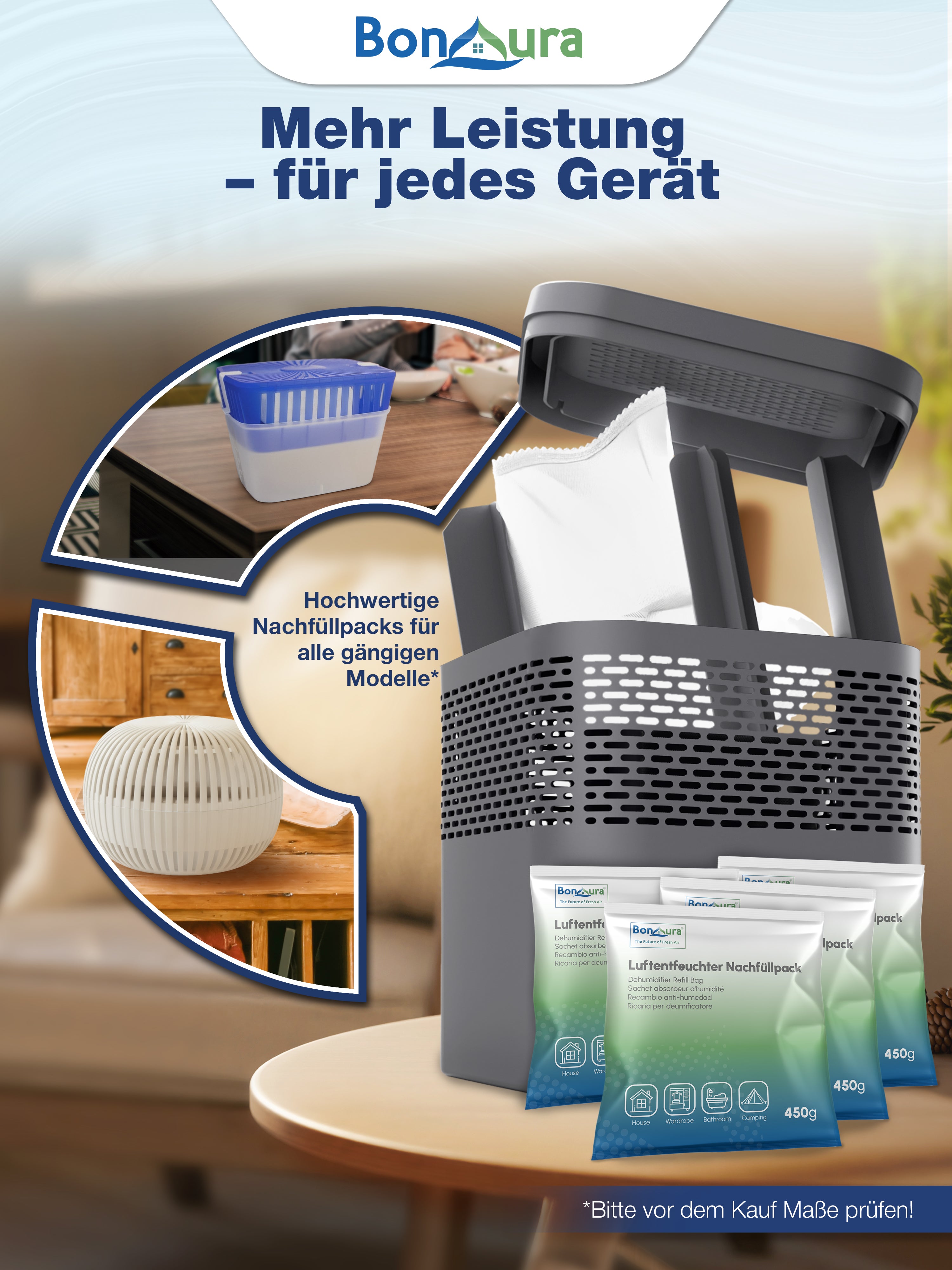 AirOne Lite Luftentfeuchter Granulat 450g