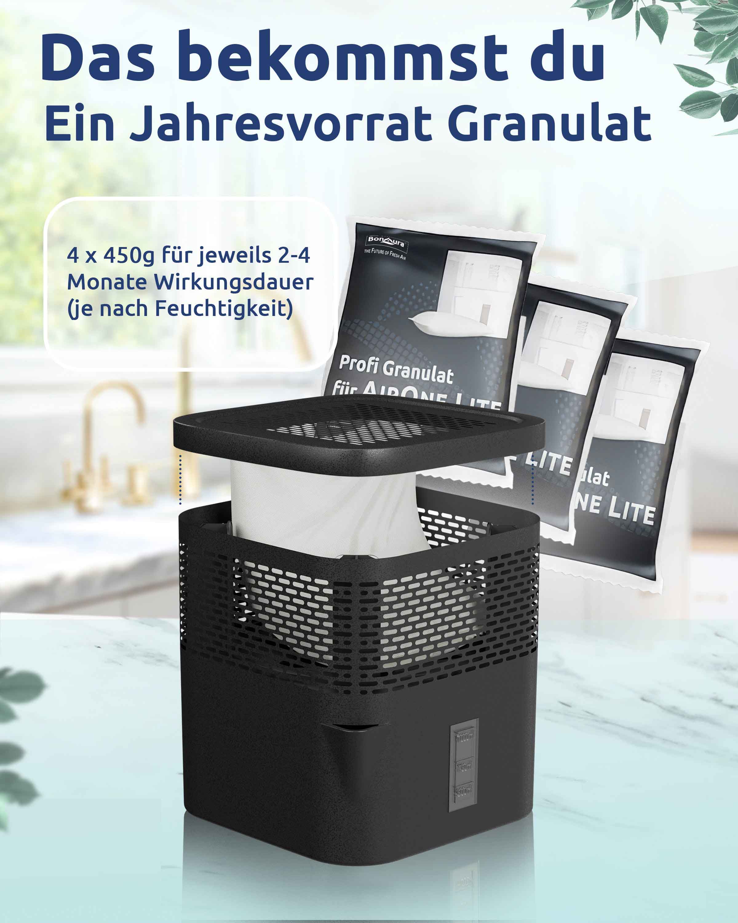 AirOne Lite Luftentfeuchter Granulat 450g